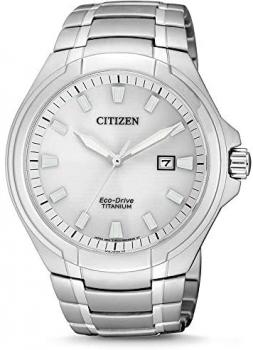 CITIZEN Mens Analogue Quartz Watch with Titanium Strap BM7430-89A