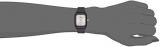 Casio Women's LQ142E-7A Black Resin Quartz Watch with White Dial