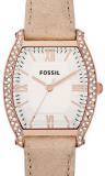 Fossil Women's Quartz Watch Wallace ES3108 with Leather Strap