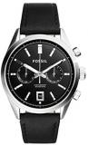 Fossil Men's Quartz Watch Chronograph Display and Leather Strap CH2972