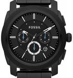 Fossil Mens Black Chronograph Bracelet FS4552