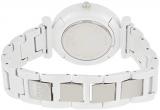 Fossil Carlie Three-Hand Pearl White Stainless Steel Watch