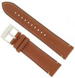 Fossil watch strap 22mm leather brown watch strap FS-5118 / LB-FS5118