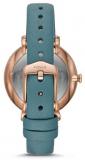 Fossil Jacqueline Three Hand Caribbean Teal Leather Women's Watch ES4524