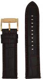 Fossil LB-FS4653 Replacement Watch Strap Leather 24 mm Brown