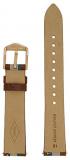 Fossil LB-ES4593 Replacement Leather Watch Strap 16 mm Brown/Grey