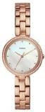 FOSSIL Maxine Three-Hand Rose Gold-Tone Stainless Steel Watch ES4680