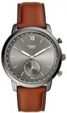 FOSSIL Hybrid Smartwatch Neutra Amber Leather Strap FTW1194