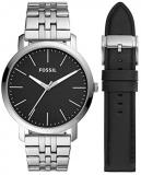 Fossil BQ2466SET Mens Luther Watch and Strap Gift Set