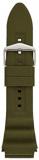 Fossil 24mm Olive Silicone Strap for Men S241089