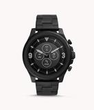 Fossil HR Latitude - Hybrid Smartwatch with Black Stainless Steel Strap for Men FTW7021