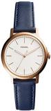 Fossil Women's Analogue Quartz Watch with Leather Strap ES4338