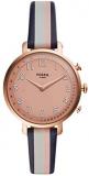 Fossil - Women's Stainless Steel Hybrid Watch with Leather Strap, Multi, 14 (Model: FTW5051)