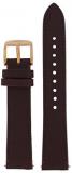 Fossil watch strap, replacement strap LB-ES3594, leather, 18 mm, brown
