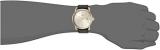 Fossil Men's Medium Round Face Leather Strap Watch