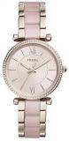 Fossil Women's Analogue Quartz Watch with Stainless Steel Strap ES4346