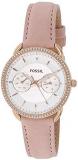 Fossil Women's Suitor Metal and Leather Dress Quartz Watch