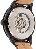 Fossil Mens Skeleton Automatic Watch with Leather Strap ME3155