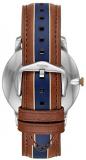 Fossil Mens Analogue Quartz Watch with Leather Strap FS5550