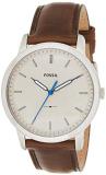 Fossil Mens Analogue Quartz Watch with Leather Strap FS5306