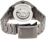 Fossil Men's Analog Automatic Watch with Stainless Steel Strap ME3172