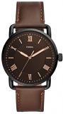FOSSIL Copeland - Three-Hand Brown Leather Watch -FS5666