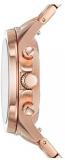 Fossil Sadie - Hybrid Smartwatch Pink Dial with Rose Gold Tone Stainless Steel Strap for Women's-FTW5080
