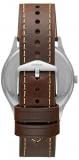 Fossil Mens Analogue Quartz Watch with Real Leather Strap FS5589