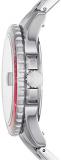 Fossil Limited Edition Pride FB - 01 Analogue Watch with Silver Tone Stainless Steel for Men LE1108