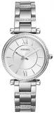 Fossil Women's Analog Quartz Watch with Stainless Steel Strap ES4341