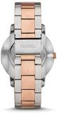 Fossil The Minimalist Three-Hand Two-Tone Stainless Steel Men's Watch FS5498