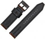 Fossil watch strap, 22mm, brown leather watch strap set FS-4656.