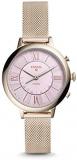 Fossil Hybrid Smartwatch - Q Jacqueline Pastel Pink Stainless Steel (FTW5025)