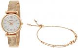 Fossil Womens Analogue Quartz Watch with Stainless Steel Strap ES4443SET