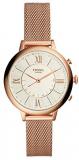 Fossil Women's Hybrid Smartwatch Jacqueline Rose with Smartphone Notifications, ...