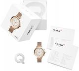 Fossil Women's Hybrid Smartwatch Jacqueline Rose with Smartphone Notifications, Activity Tracker and No Charging Needed