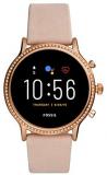 Fossil Women's Gen 5 Smartwatch Julianna HR Blush with Wear OS by Google, HeartR...