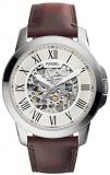 Fossil Men's Analog Automatic Watch with Leather Strap ME3099