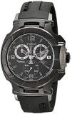 Tissot Men's T-Race 45mm Black Rubber Band Steel Case Sapphire Crystal Quartz Watch T048.417.37.057.00
