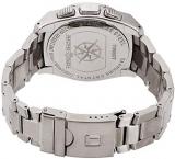 Tissot Men's 45mm Steel Bracelet & Case Swiss Quartz Silver-Tone Dial Watch T002.520.11.031.00