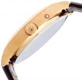 Tissot Men's 42mm Brown Calfskin Band Steel Case S. Sapphire Quartz White Dial Analog Watch T0636393603700