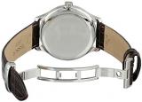 Tissot Men's Tradition 42mm Brown Leather Band Steel Case Quartz Silver-Tone Dial Watch T063.637.16.037.00