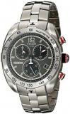Tissot Men's 'PRS 330' Anthracite Dial Stainless Steel Chronograph Watch T076.41...