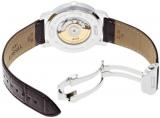 Tissot Men's Heritage 43mm Brown Leather Band Steel Case Automatic White Dial Watch T078.641.16.037.00