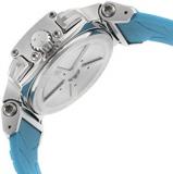 Tissot Women's T-Race Chronograph White Dial Blue Rubber