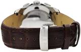 Tissot Men's T-Trend Couturier Chronograph White Dial Brown Genuine Leather