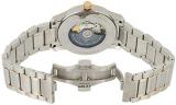 Tissot Men's 40mm Silver-Tone Titanium Bracelet & Case Automatic Black Dial Analog Watch T0874075506700