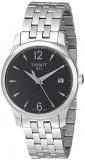 Tissot Womens Analogue Quartz Watch with Stainless Steel Plated Strap T063.210.11.057.00