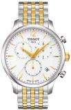 Tissot Mens Chronograph Quartz Watch with Stainless Steel Strap T063.617.22.037.00