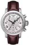 Tissot Unisex Adult Chronograph Quartz Watch with Leather Strap T055.217.16.033.01